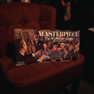 Vintage 1970 Paker Brothers Masterpeice The Art Auctiion Game Complete